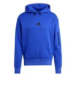 Adidas City Escape Fleece Cotton Hoodie SWEATSHIRT Royal Men