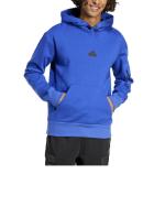 Adidas City Escape Fleece Cotton Hoodie SWEATSHIRT Royal Men