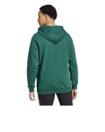  Giacca Sportiva Felpa cappuccio UOMO Adidas Verde 3 Stripes Fleece HD FZ Cotone 