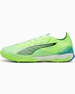 Football boots cleats Puma Ultra Match Ultra 5 Match Turf Trainers Mens Fizzy Apple