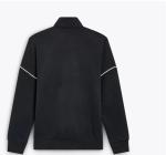 Diadora FZ Core Basic Men\'s Full Tracksuit Black Cotton Fleece