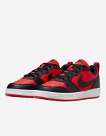 Sports shoes Sneakers Nike COURT BOROUGH LOW Boy Woman Red Black