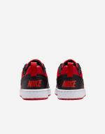 Sports shoes Sneakers Nike COURT BOROUGH LOW Boy Woman Red Black