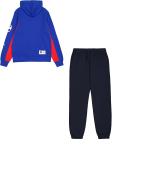  Tuta Intera Completa Tracksuit UOMO Champion Color Block Royal con tasche 