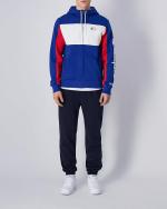  Tuta Intera Completa Tracksuit UOMO Champion Color Block Royal con tasche 