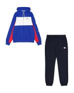  Tuta Intera Completa Tracksuit UOMO Champion Color Block Royal con tasche 