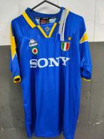  Juventus Kappa Maglia Calcio Del Piero 10 UOMO Finale 1995 96 Vintage Away 