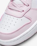 Sports Shoes Sneakers Nike COURT BOROUGH LOW Boy Women White Pink