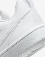  Scarpe Sneakers Donna Bambino ragazzo Nike COURT BOROUGH LOW Total White 