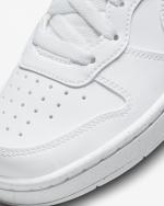  Scarpe Sneakers Donna Bambino ragazzo Nike COURT BOROUGH LOW Total White 