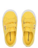 Sports shoes sneakers Superga 2750-COTJSTRAP CLASSIC Canvas Yellow Felt strap