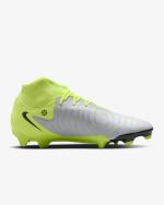  Scarpe Calcio Nike Hypervenom Grigio Silver Phantom Luna 2 Academy MG 