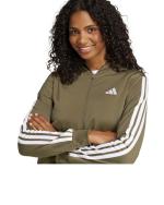 Sport Full Tracksuit Adidas WOMENS 3-Stripes Polyester Olive Green