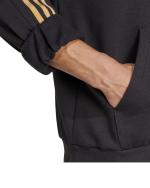  Felpa Cappuccio Hoodie UOMO Adidas House of Tiro Nations Pack Nero Giallo