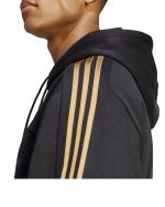 Felpa Cappuccio Hoodie UOMO Adidas House of Tiro Nations Pack Nero Giallo