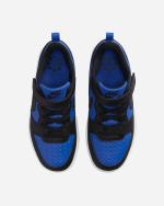 Sports shoes Sneakers Nike Court Borough Low Recraft CHILDREN UNISEX Blue Black