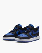 Sports shoes Sneakers Nike Court Borough Low Recraft CHILDREN UNISEX Blue Black