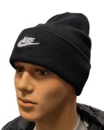  Nike Cappello Berretto Nero Unisex PEAK Woolie Beanie 