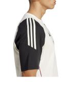 Jersey T-Shirt Leisure Training MUFC Manchester United Adidas Cotton Tiro 24 Tee White 2025