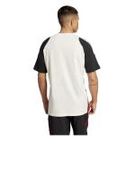 Jersey T-Shirt Leisure Training MUFC Manchester United Adidas Cotton Tiro 24 Tee White 2025