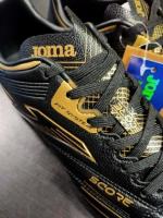  Scarpe Calcio Joma Score 2401 AG Nero Oro Artificial Grass AG 