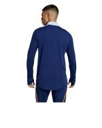  Real Madrid Adidas Felpa Allenamento Training Top Blu 2025 mezza zip 