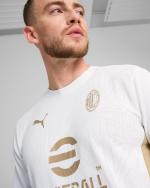 Trainingstrikot AC MILAN Puma 2024 25 Herren Weißgold