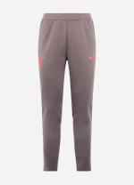 Hosenanzug ACM MILAN Puma Sweat CASUALS mit Reißverschlusstaschen Baumwollfleece Mann 2023 24 Grau