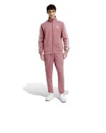  Tuta Intera Completa UOMO Adidas Basic 3-Stripes Fleece Rosa Cotone Felpato 