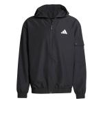  Tuta Intera Completa UOMO Adidas Cargo Woven Nero Poliestere Microfibra 