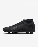 Football Boots Nike Mercurial SuperFly 10 Club FG/MG Mens Black/Deep Jungle/Black
