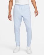 Nike Sportswear Club Fleece Men's Cotton Sweatpants Light Navy/White
