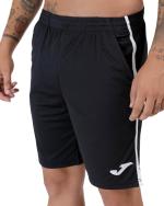 Shorts Joma PADEL TENNIS OPEN III BERMUDA mit Taschen Polyester Mann Schwarz Weiß