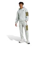  Tuta Intera Completa UOMO Adidas Cargo Woven Wonder Silver con tasche 