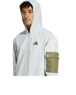  Tuta Intera Completa UOMO Adidas Cargo Woven Wonder Silver con tasche 