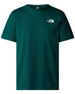 The North Face RedBox TEE Cotton Jersey Short Sleeve Crew Neck Men's Deep Nori Estate Blue