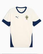 PORTUGAL FPF Puma 2025 Mens Training Shirt Sugared Almond-Persian Blue