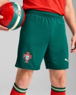 PORTUGAL FPF Puma Home Green Men's Football Shorts 2025