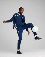 PORTUGAL FPF Puma Polyester Herren Trainingsanzug Jacke 2025 Persian Blue-Sugared Almond