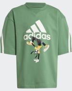 leisure T-shirt Adidas Disney Mickey Mouse Crew Cotton Junior Green