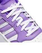 Sportschuhe Turnschuhe Adidas Hoops Bold J Junior Junge Damen Weiß Lila