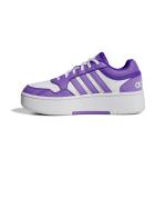 Sportschuhe Turnschuhe Adidas Hoops Bold J Junior Junge Damen Weiß Lila