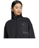Addias City Escape Polar Fleece Training Jacket Black Women