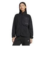 Addias City Escape Polar Fleece Training Jacket Black Women