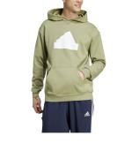 Adidas Future Icons Badge of Sport Men's Hoodie Olive Green