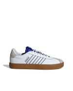  Scarpe Sneakers UOMO Adidas Pelle VL Court 3.0 Lea Bianco Blue Sportswear 