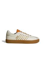  Scarpe Sneakers UOMO Adidas VL Court 3.0 lea Bianco Arancione sportswear 