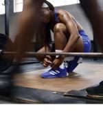  Scarpe training allenamento crossfit DONNA Adidas DROPSET 3 TRAINER W Blu royal 