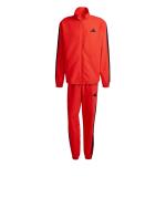  Tuta Intera Completa UOMO Adidas 3-Stripes Woven Rosso Microfibra 