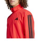  Tuta Intera Completa UOMO Adidas 3-Stripes Woven Rosso Microfibra 